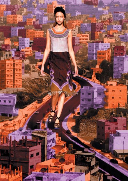 2007 SS Prada Real Fantasies, digital collage