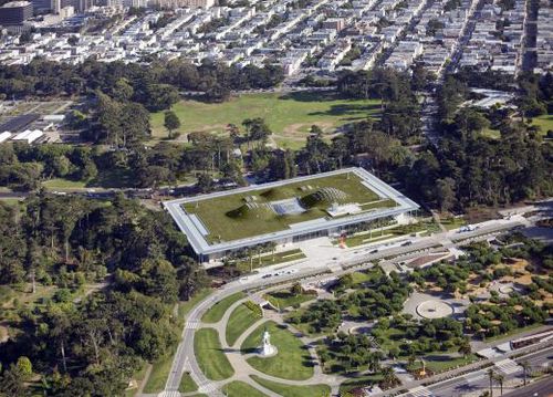 Even significant buildings by serious architects, such as the California Academy of Sciences in San Francisco, for me almost fall into the same category.