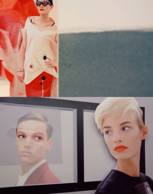 2013 SS Prada Real Fantasies, handmade collage and photography