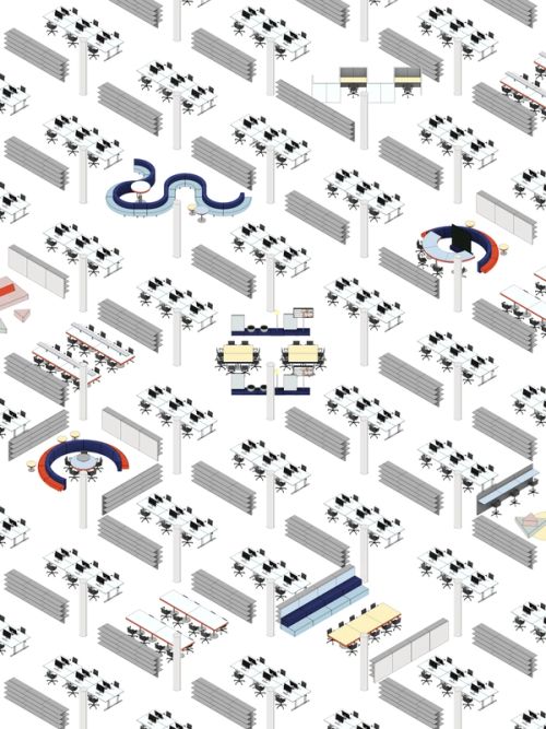 Traditional Linear Office