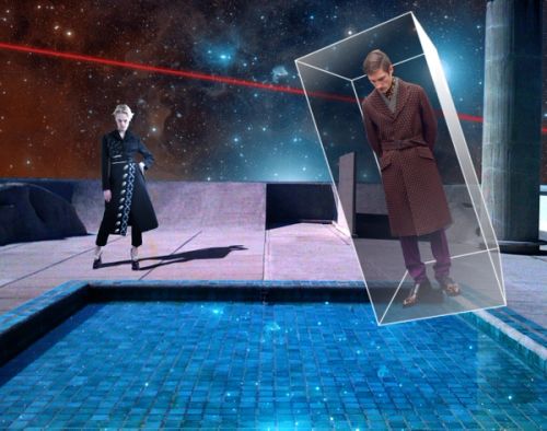 2012 FW Prada Real Fantasies, handmade collage and photography