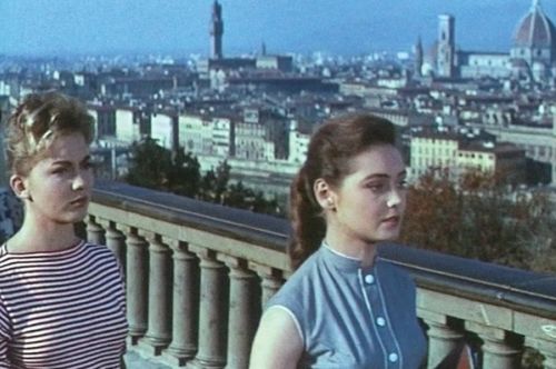 Souvenir d'Italie, Antonio Pietrangeli, Firenze, 1957