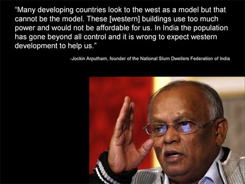 "Western consumption is no longer necessary".