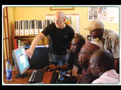 ...of course taught by the white man to such an extent that a piece of jungle is now a carefully inventoried environment...