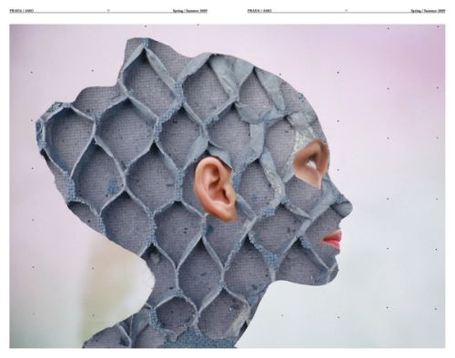 2009 SS Prada Real Fantasies, photography and digital collage