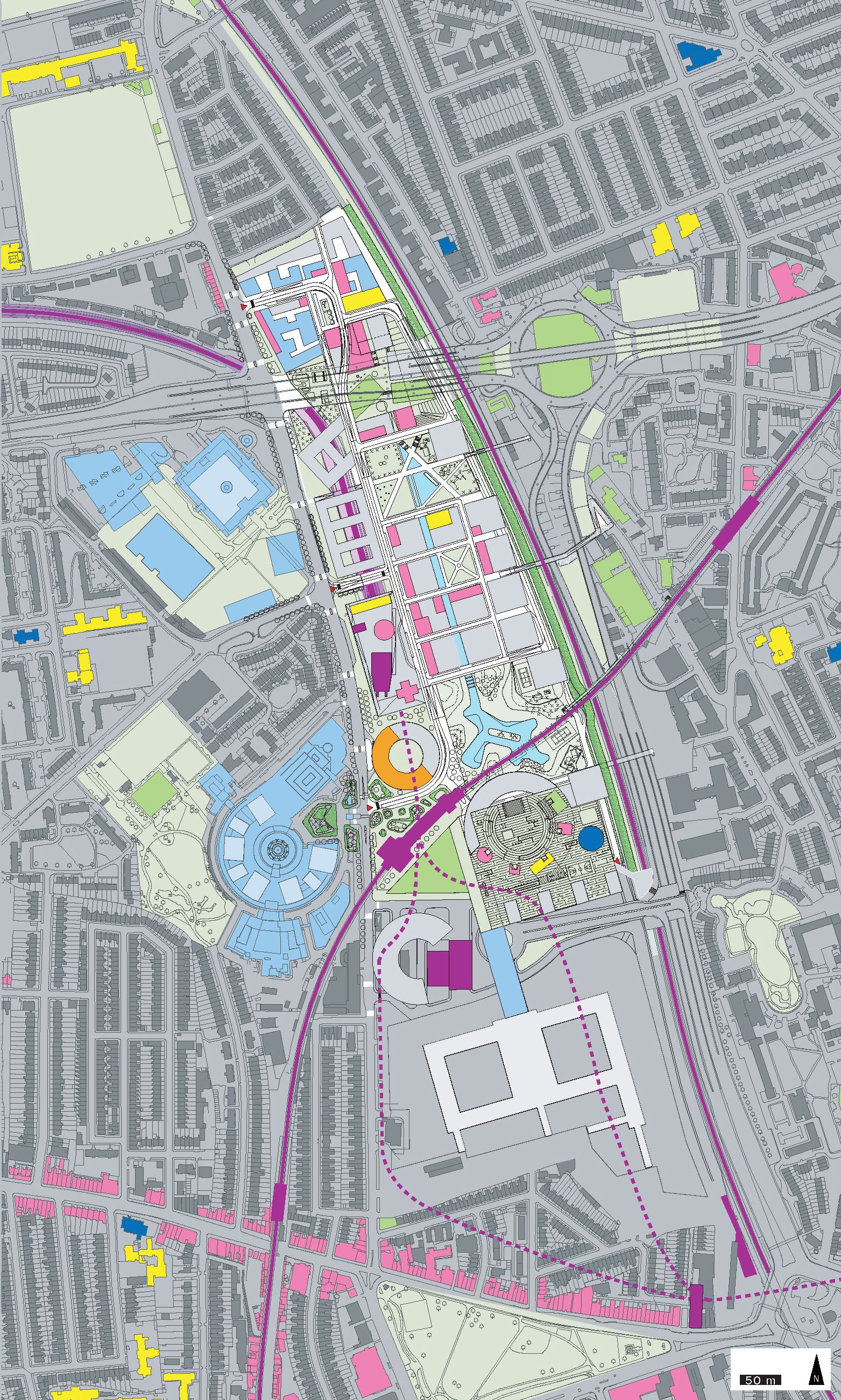 White City South Campus masterplan, About