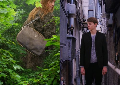 2007 FW Prada Real Fantasies, handmade collage and digital illustration