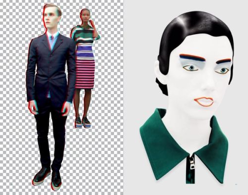 2011 SS Prada Real Fantasies, photography, digital collage and digital illustration