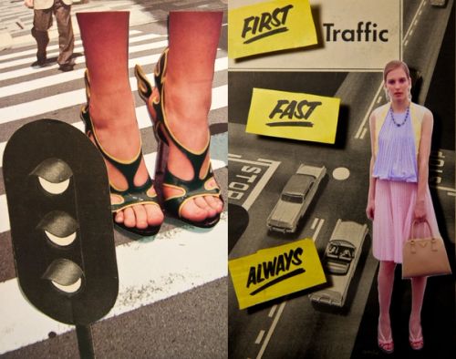 2012 SS Prada Real Fantasies, handmade collage and photography