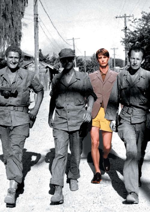 2007 SS Prada Real Fantasies, digital collage