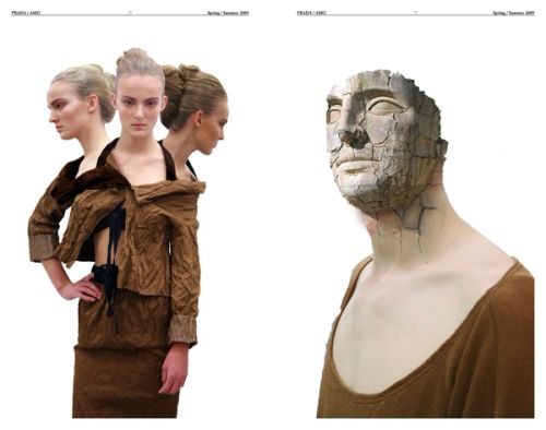 2009 SS Prada Real Fantasies, photography and digital collage