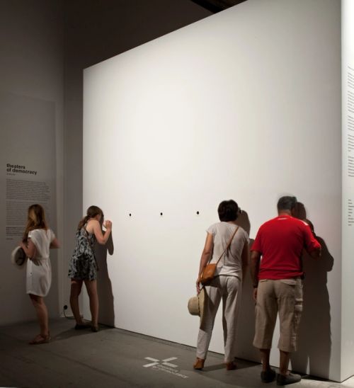 XML, Theaters of Democracy, 37° 04’ 28’’ N / 15° 16’ 44’’ E