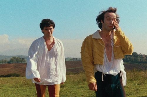 Non ci resta che piangere, Massimo Troisi and Roberto Benigni, Lucca countryside, 1984
