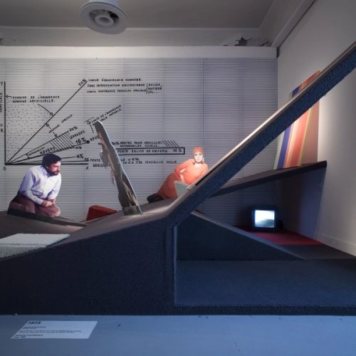 Room Fifteen: Ramp ...a ramp can be a device that changes political systems, triggers revolution. Ramps can announce a new age, a new art, a new lifestyle without furniture, even a new relationship between humans and animals. Ramps can liberate architecture and people...