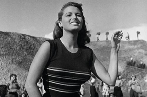 Riso Amaro, Giuseppe De Santis, the Vercelli countryside, 1949