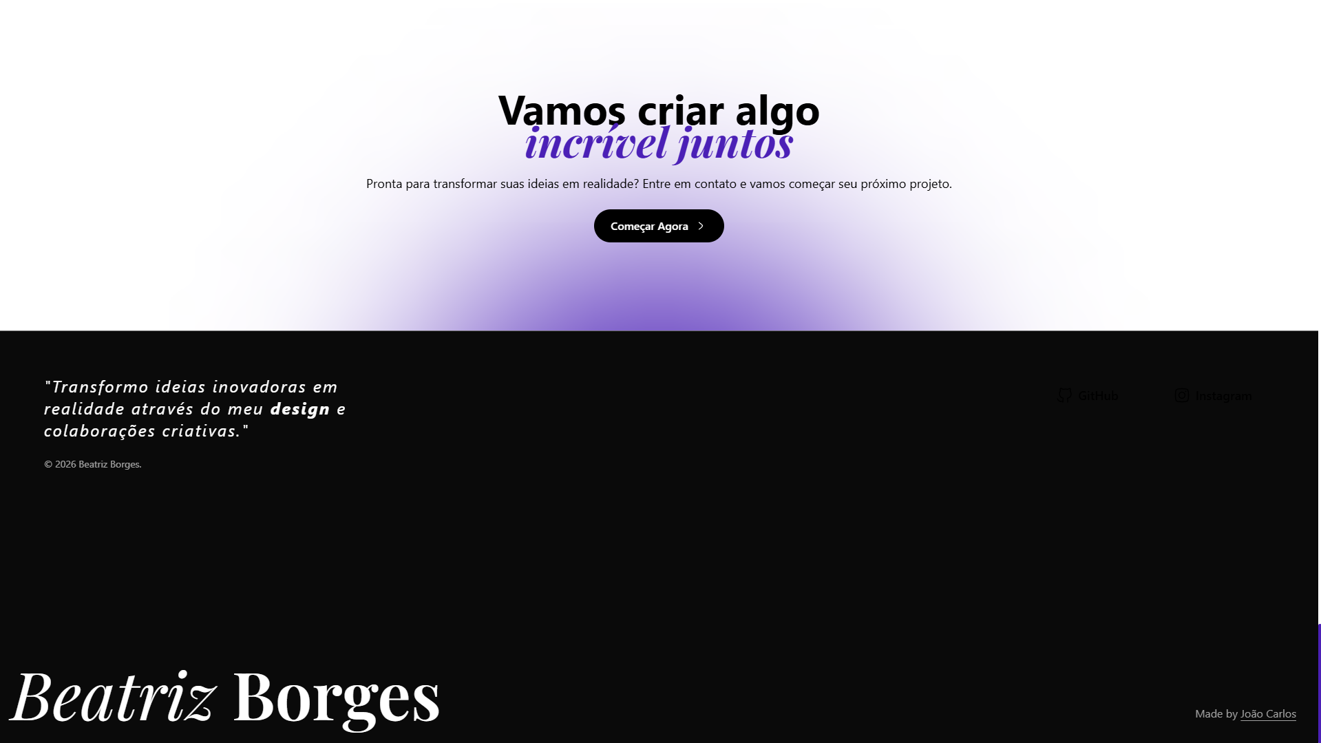 Imagem 5 do projeto Beatriz Portfolio