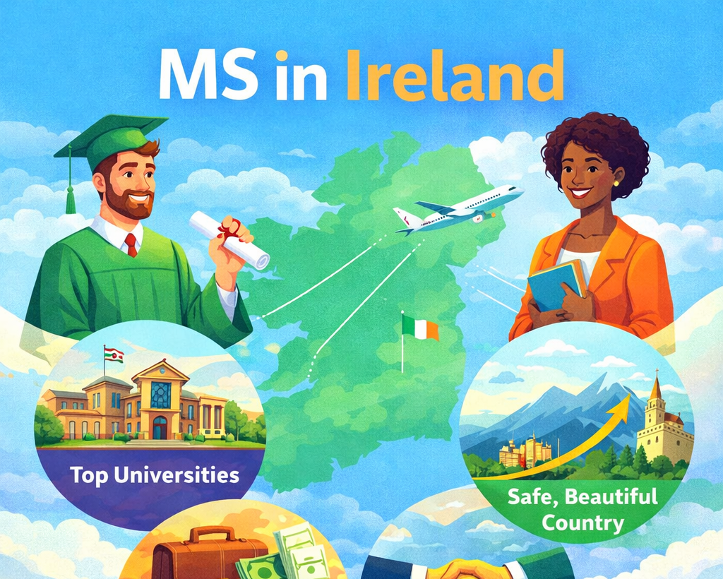 Why Pursue an MS in Ireland? A 2025 Guide to Top Universities, Costs & Tech Careers