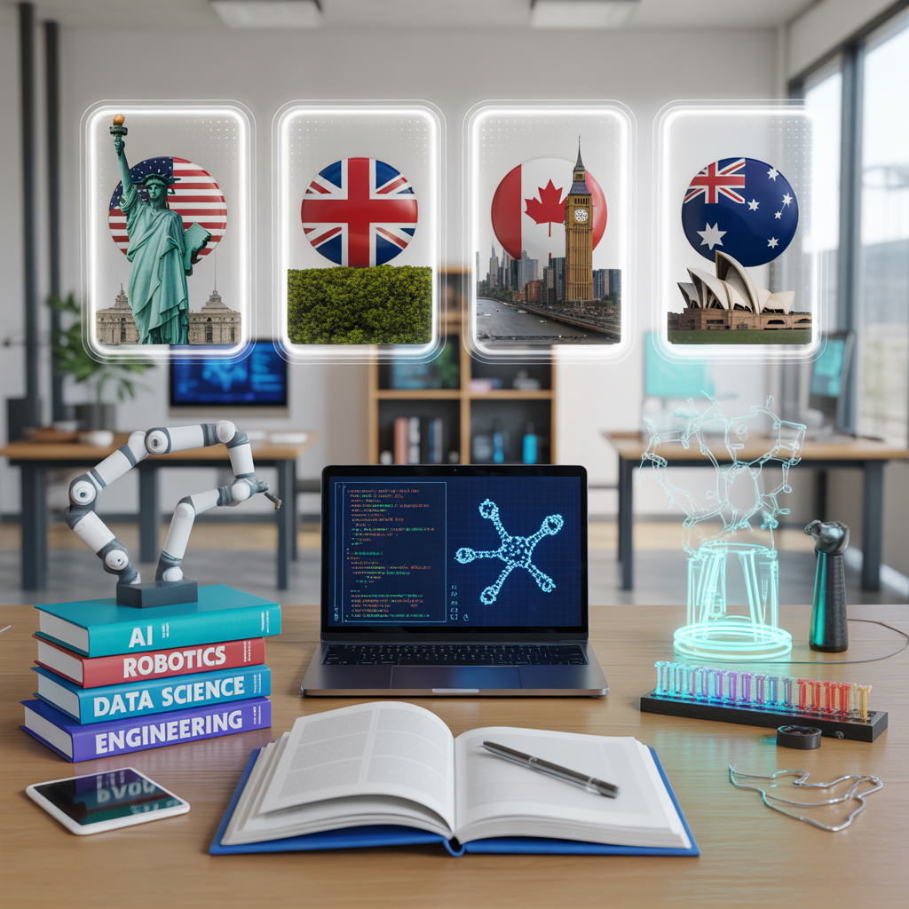 Traditional STEM Study Destinations: Why the U.S., UK, Canada, and Australia Remain Top Choices