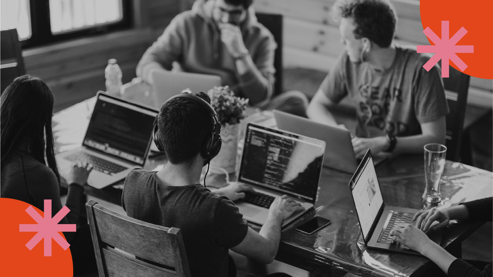 Reunión de equipo de tecnología.