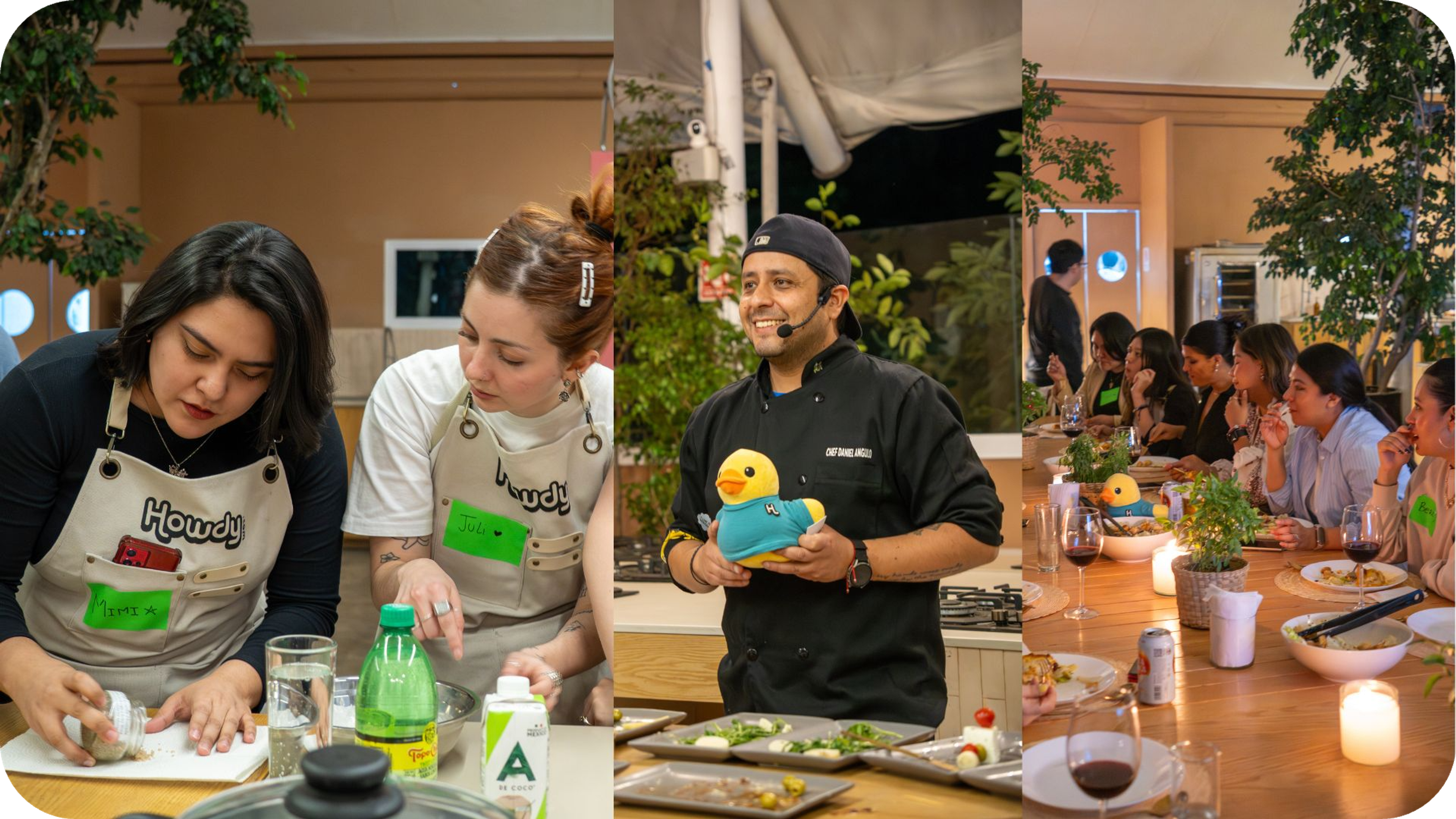 Mujeres developers en evento de empresa de tecnología