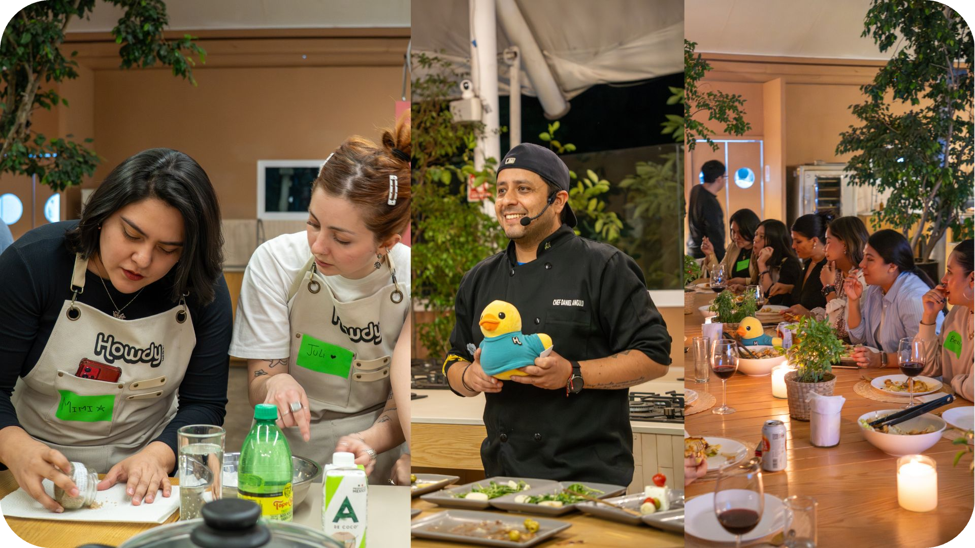 Mujeres developers en evento de empresa de tecnología