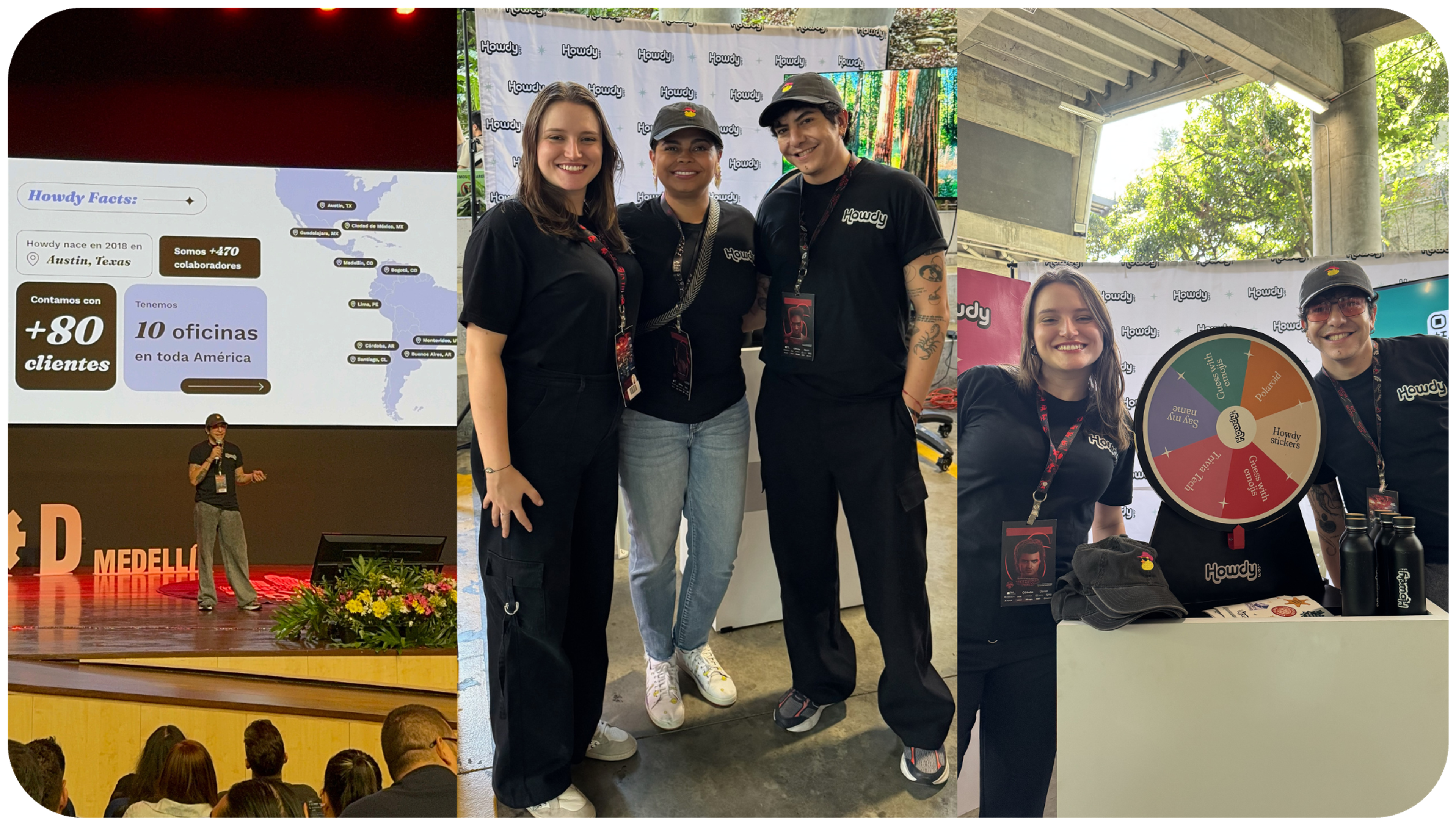 El equipo de Howdy en DevOpsDays Medellín