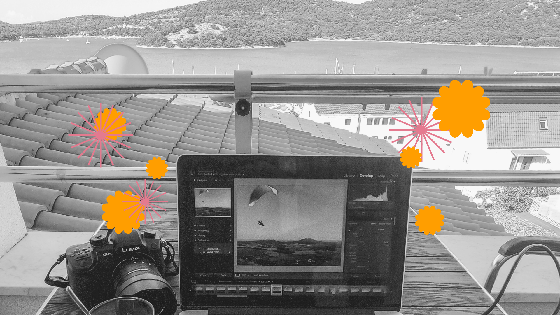 Computadora de un desarrollador front end trabajando remoto