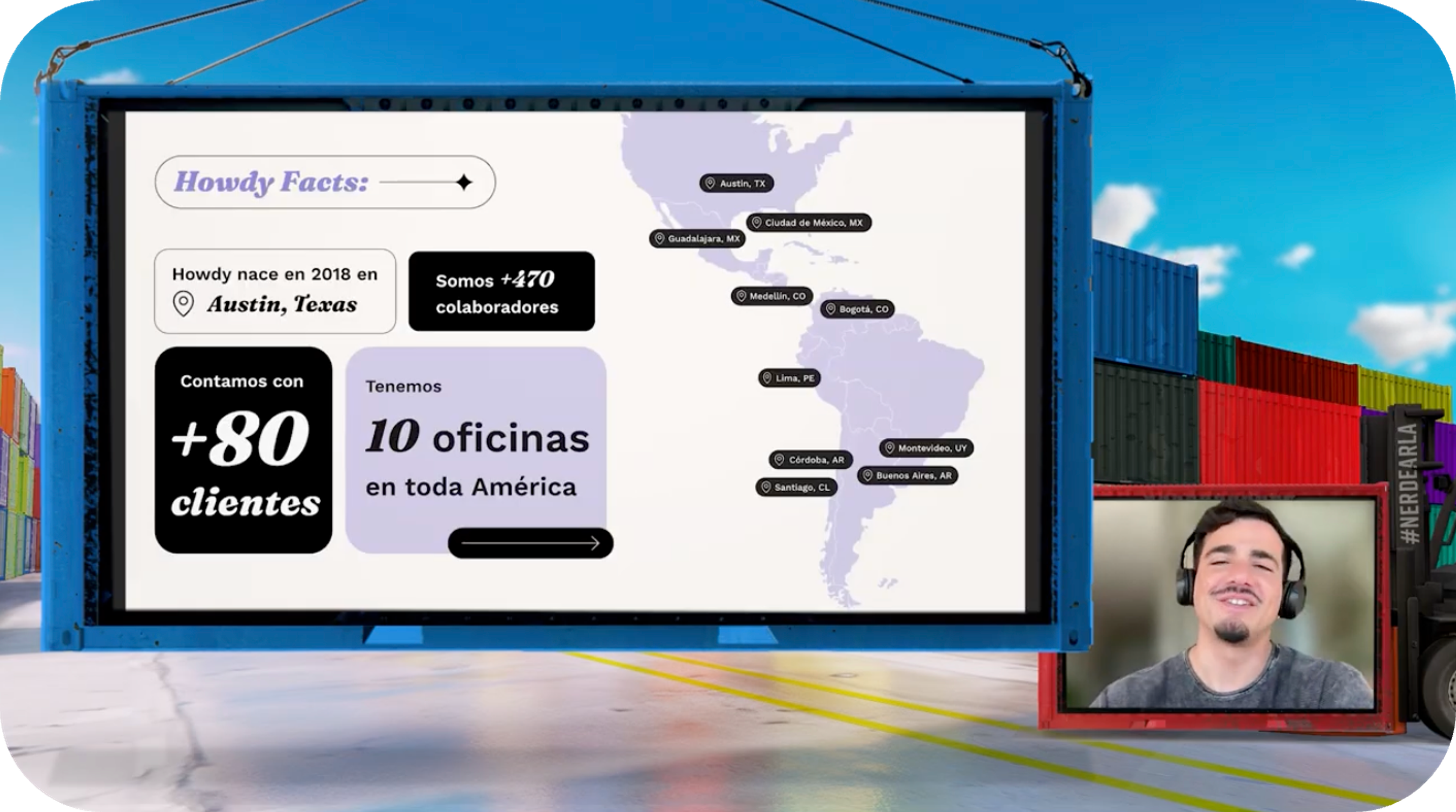 Charla técnica de Ignacio Codina, Engineering Mentor en Howdy.