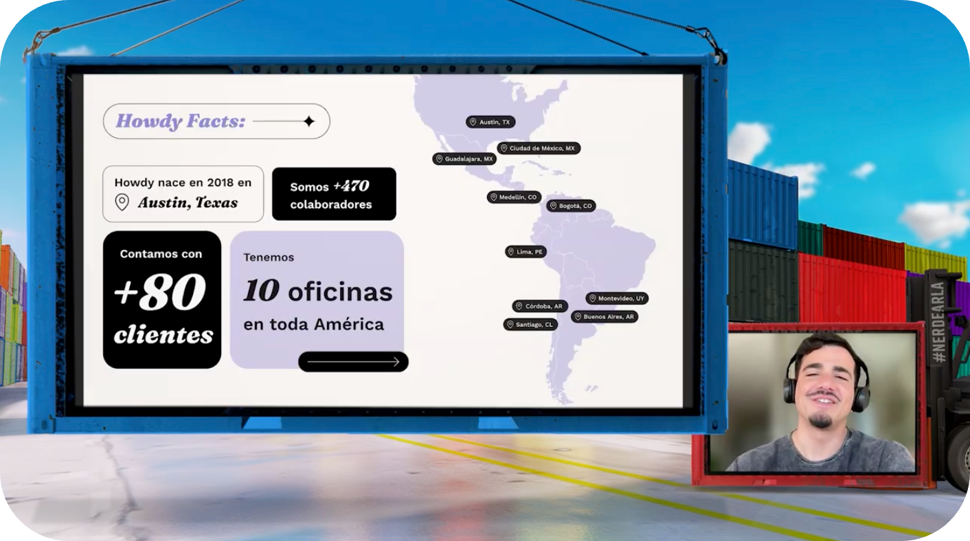 Technical talk of Ignacio Codina, Engineering Mentor at Howdy.