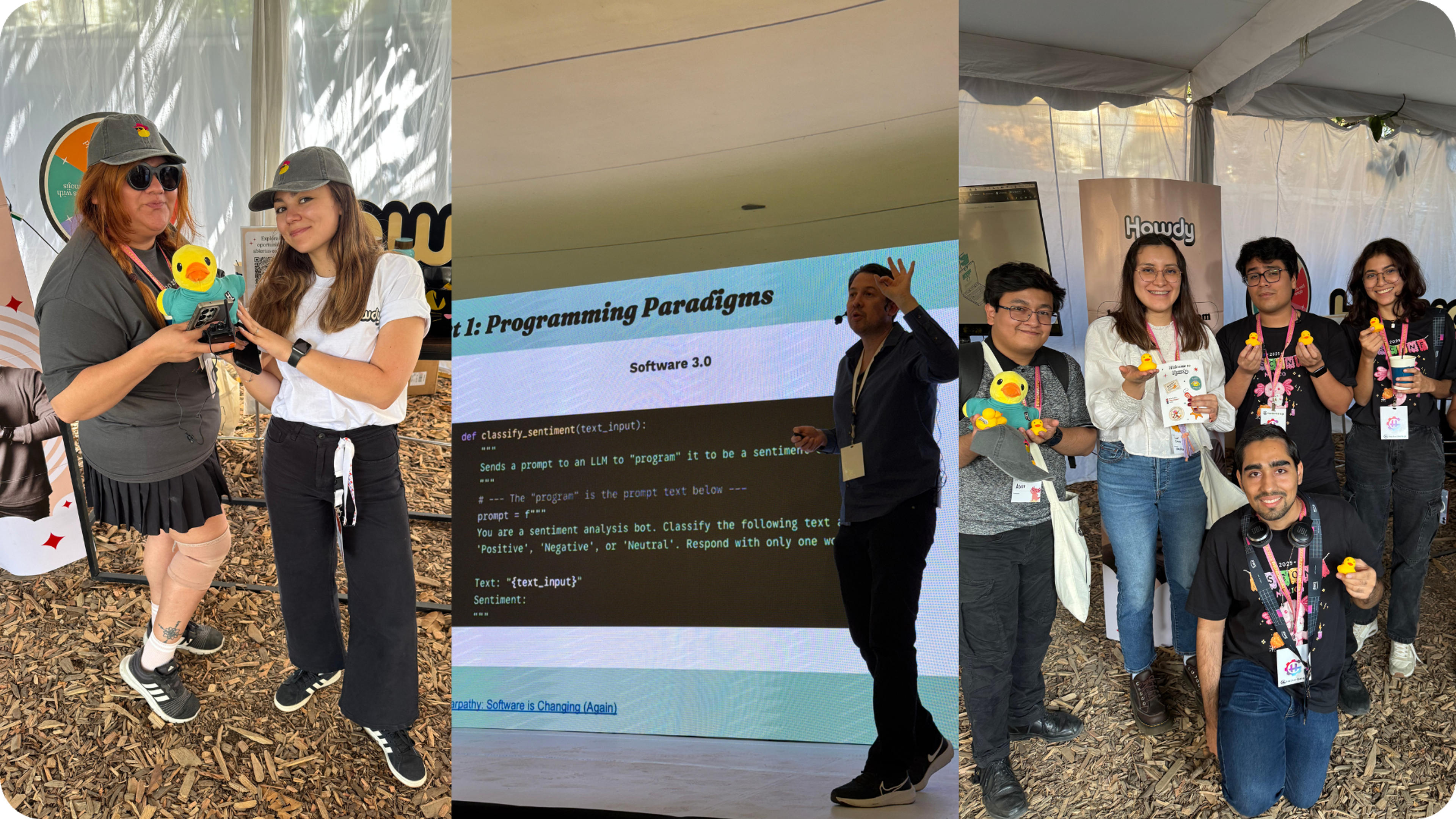 Recap de eventos de Howdy