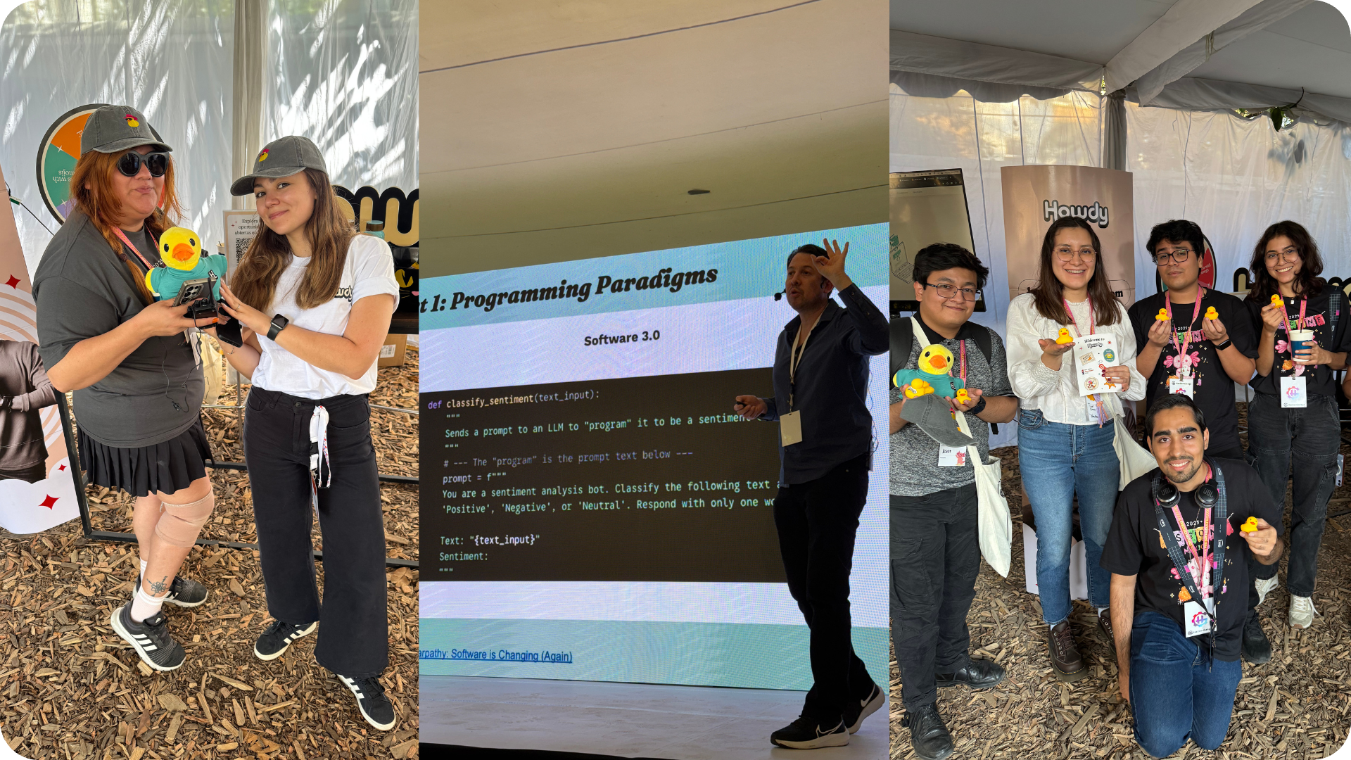 Recap de eventos de Howdy