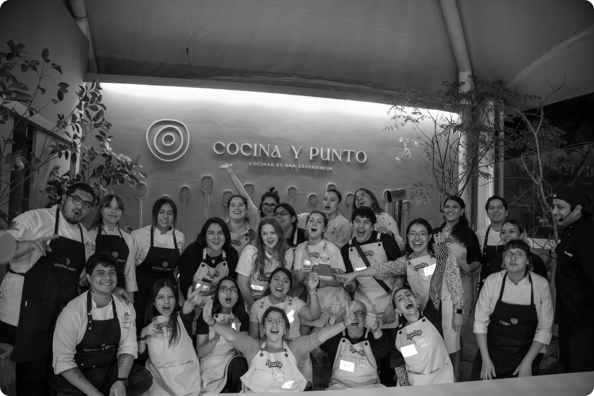 Evento de gastronomía de empresa de tecnología