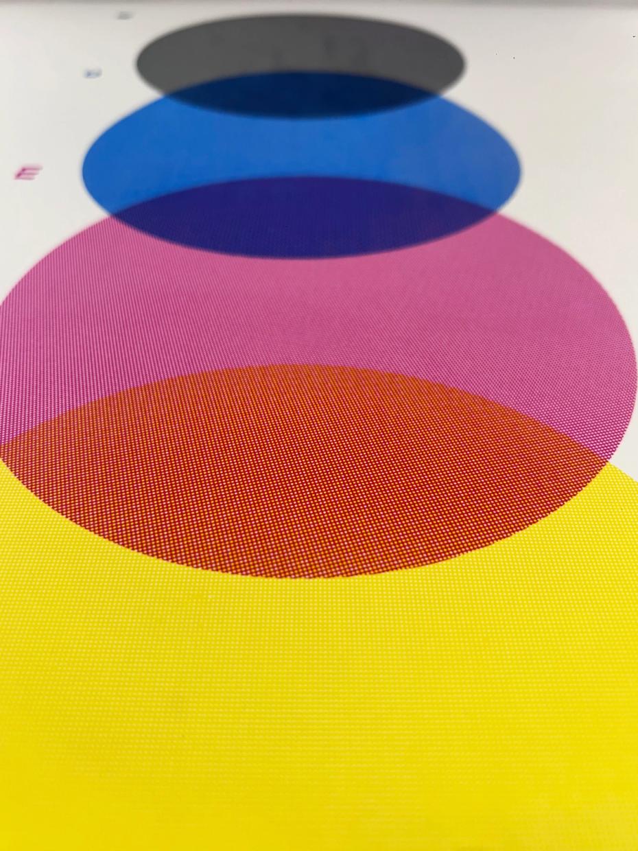 CMYK Screenprint in Full Colour | Leicester Print Workshop