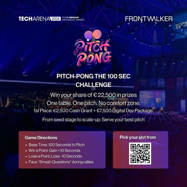Frontwalker AB (publ) Announces Strategic Partnership with Tech Arena 2026