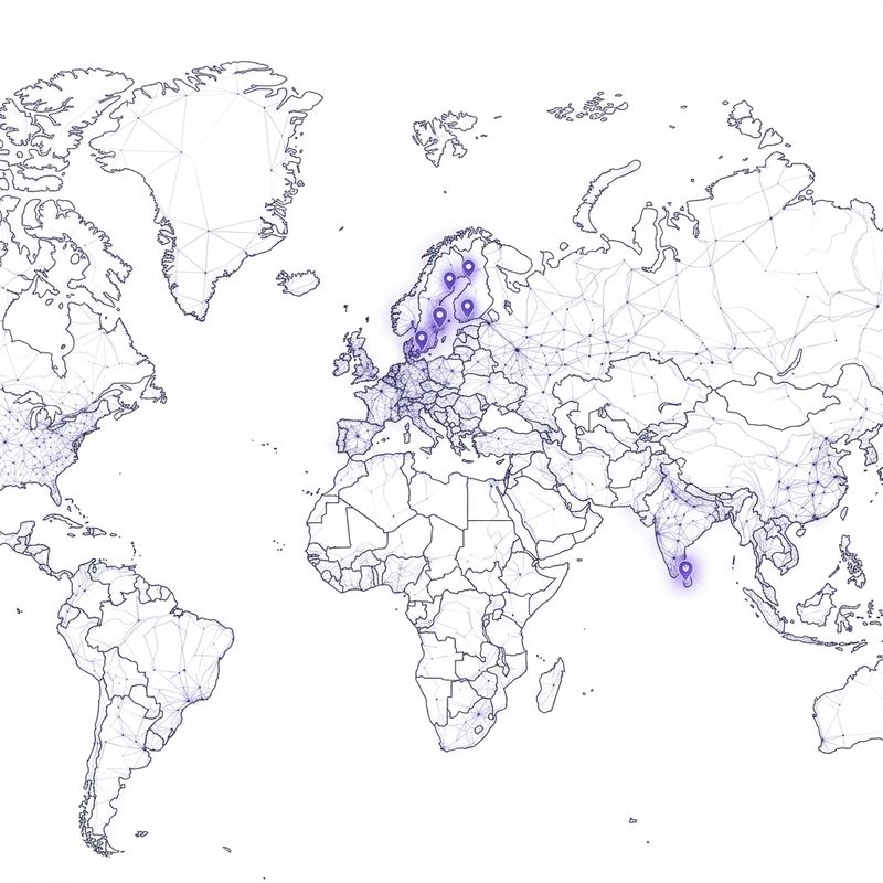 Frontwalker global office locations map
