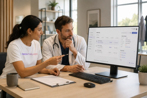 Modernised referral management system