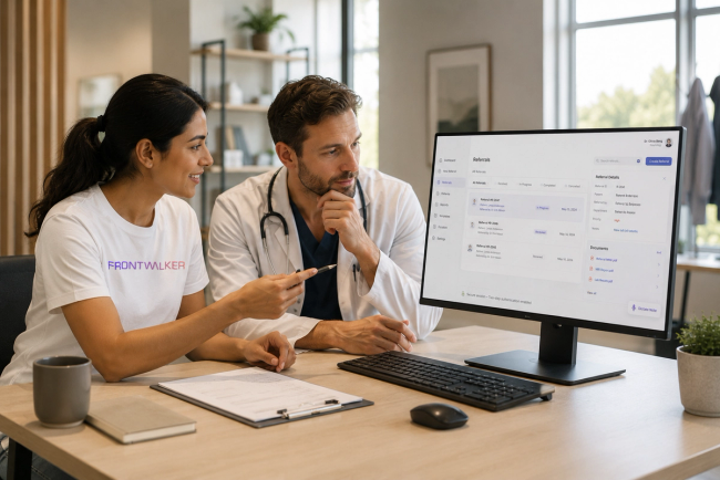 Modernised referral management system
