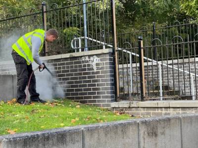 Graffiti removal in Glasgow