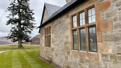 Cleaned Façade of Historic Building.