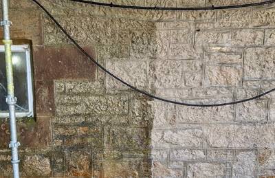 Original V Cleaned Stonework in Argyle & Bute, Scotland