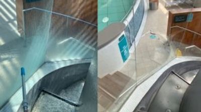 Pool Cleaning Before & After