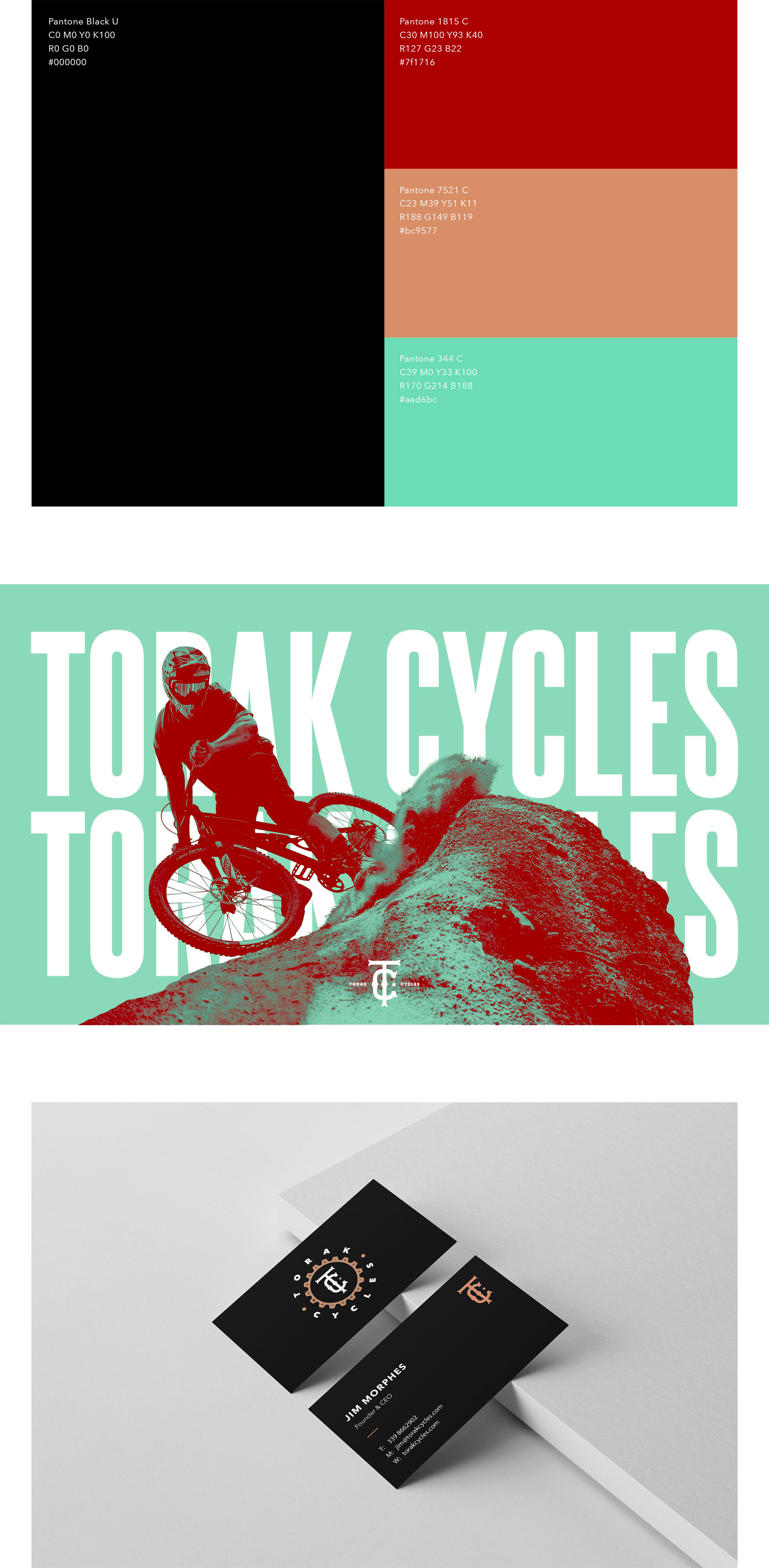 Torak Cycles branding