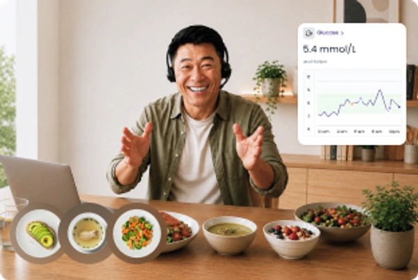 AMILI Optimise program products including gut test and CGM
