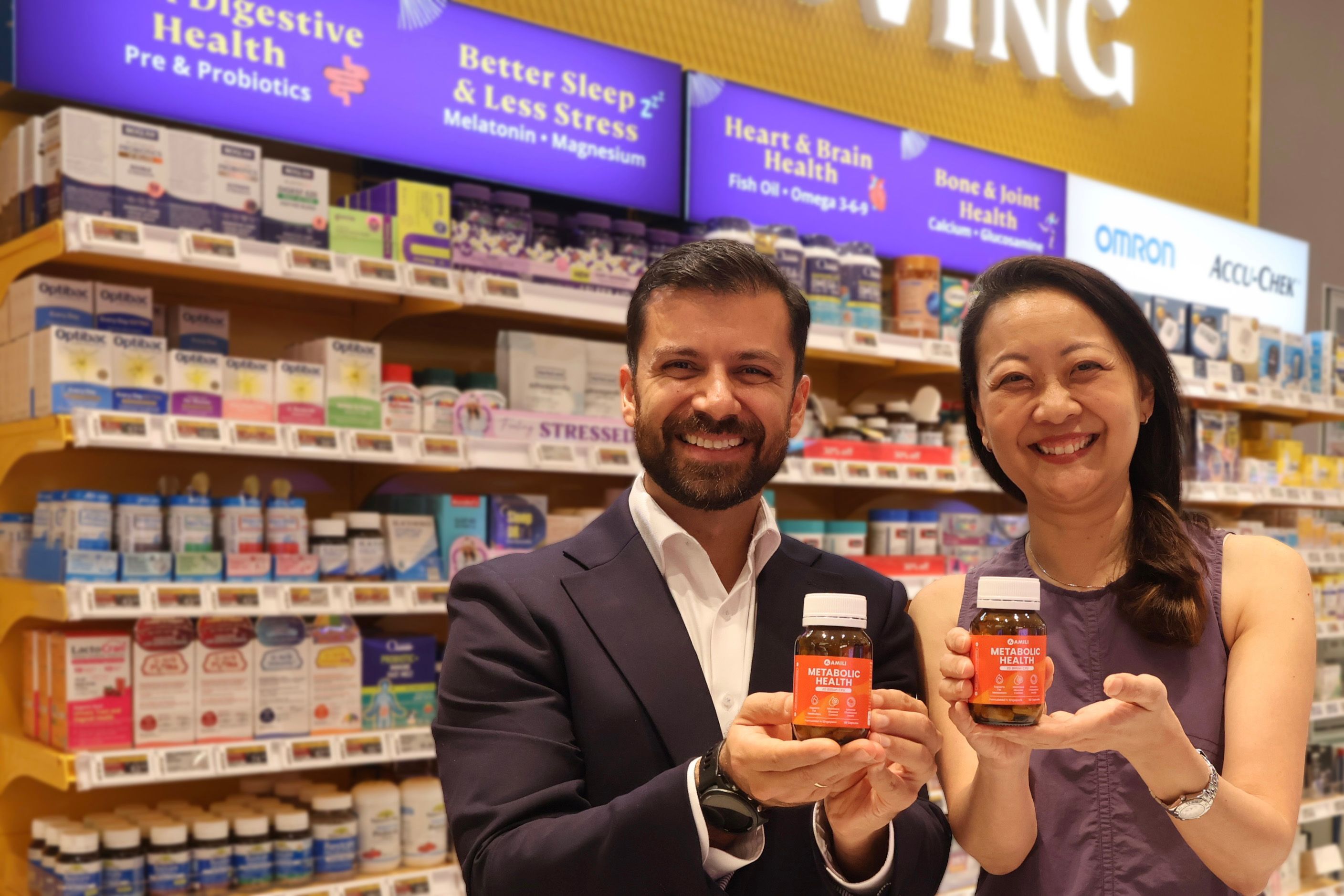 Unity partners with AMILI to bring Asia's precision health science to Singaporeans