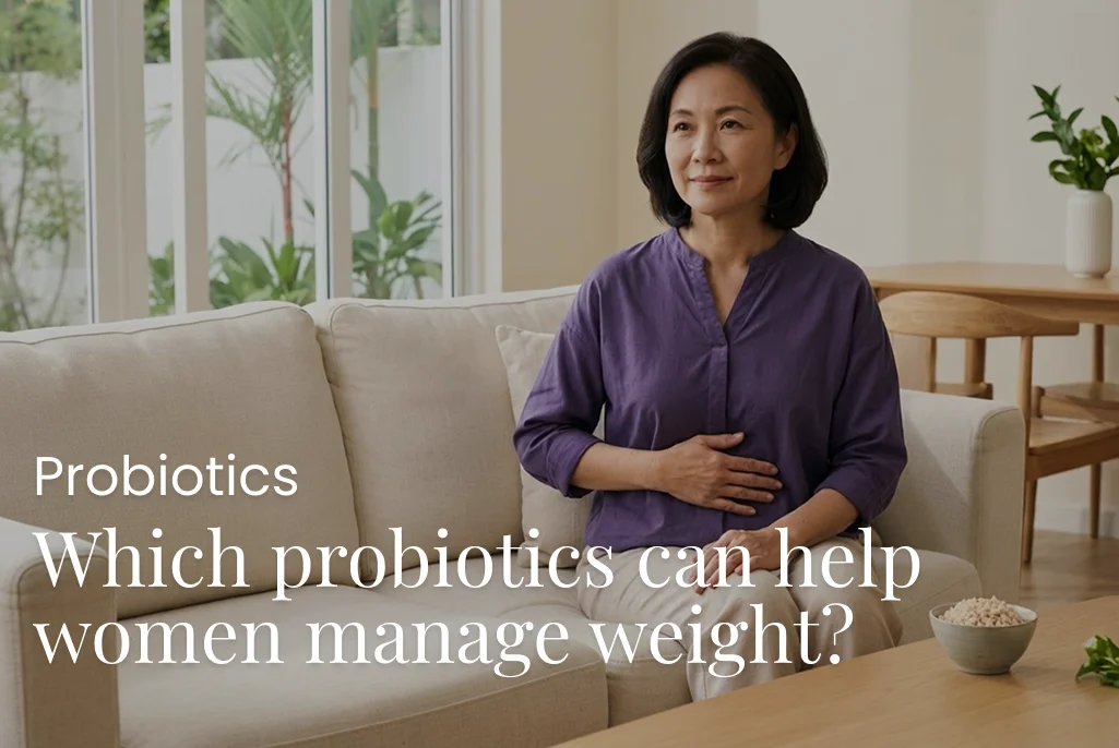 Which probiotics can help women manage weight?