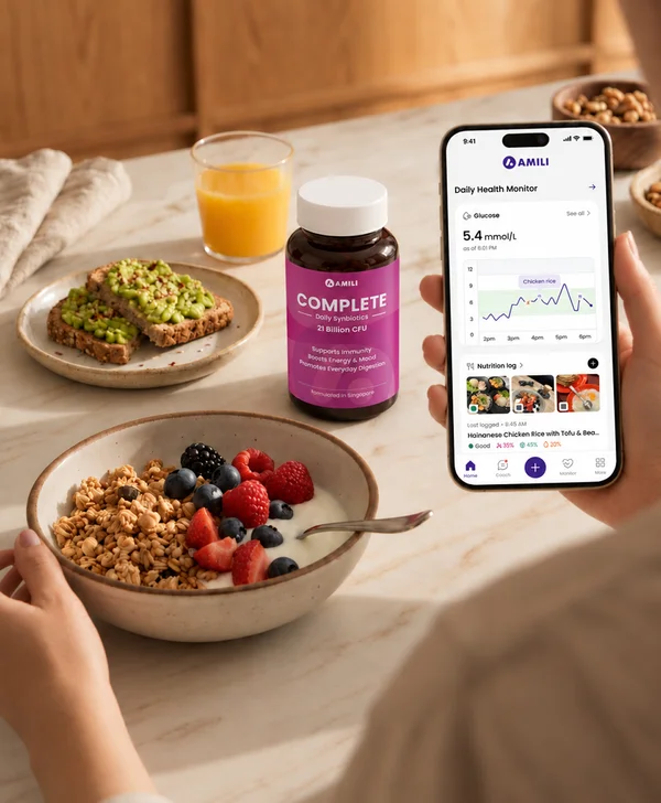 Healthy meal planning with AMILI Optimise