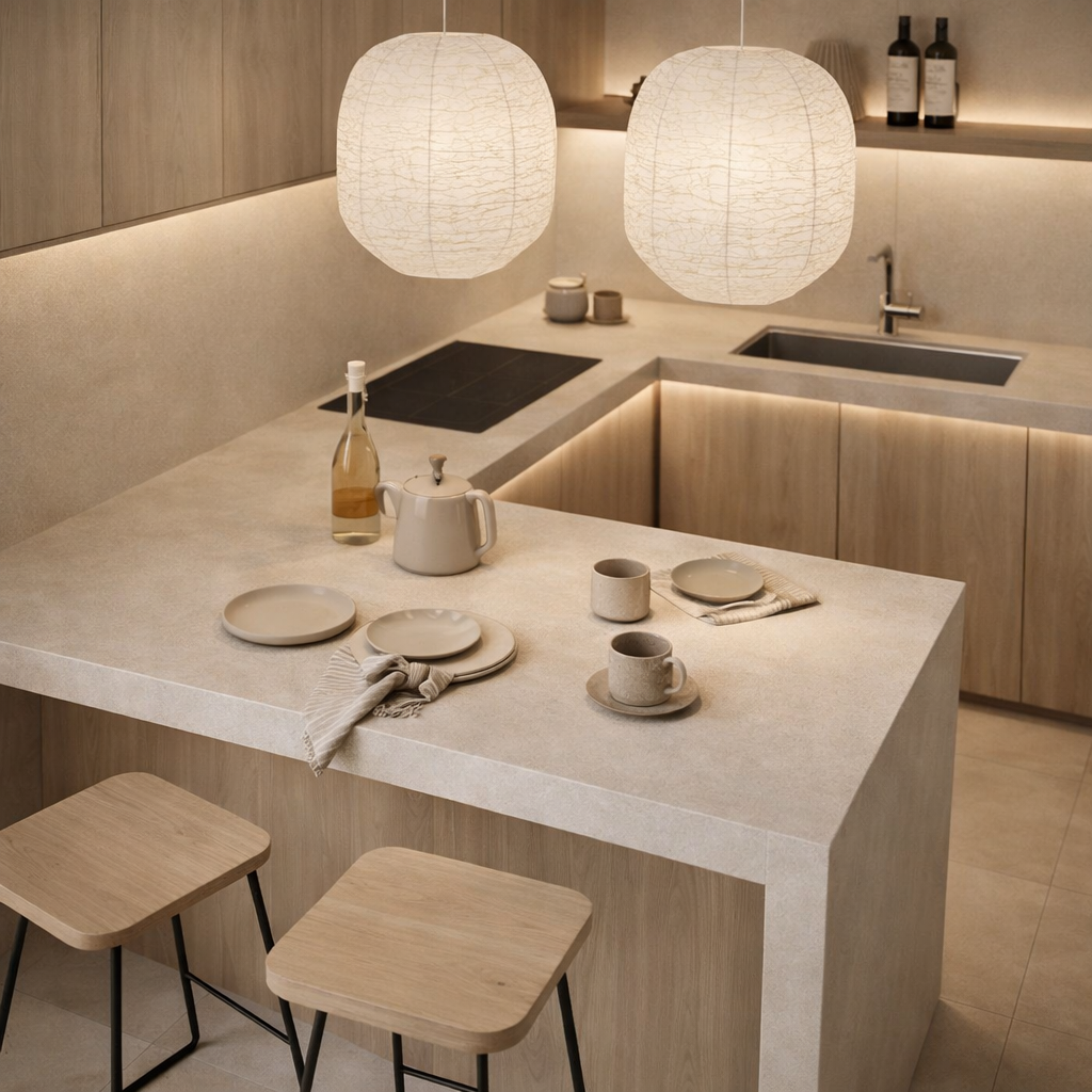 1_Trilocale Japandi con Terrazzo