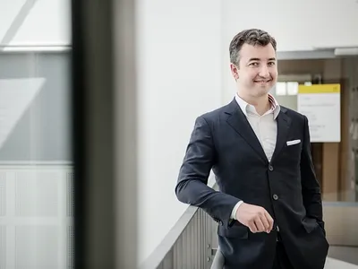 A picture of GUDC-EUs Chair of the Board of Directors Anthony Giannoumis