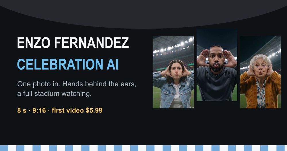 image of Enzo Fernandez Celebration AI image of Enzo Fernandez Celebration AI