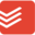 Logo of Todoist